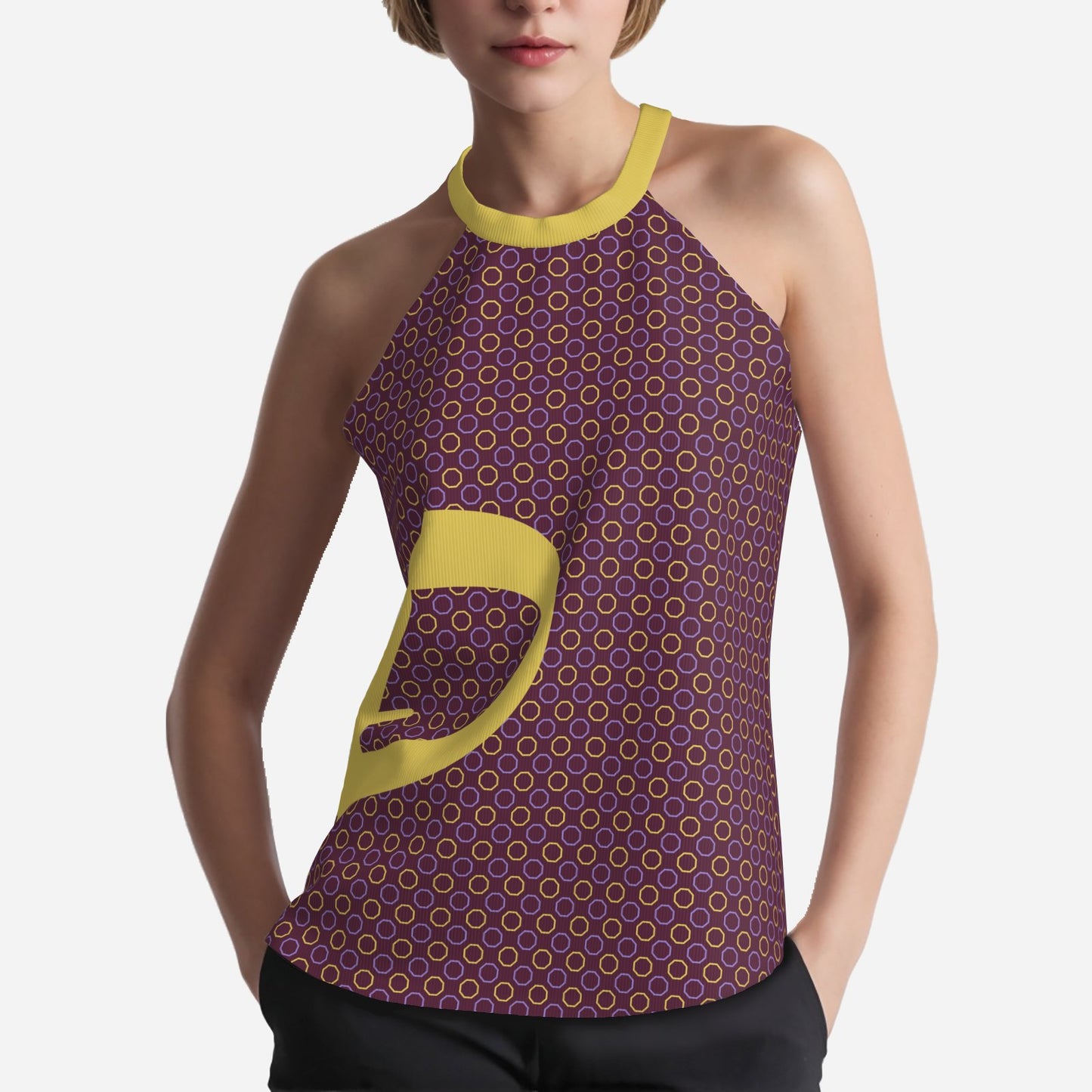 Pickleball haltertop