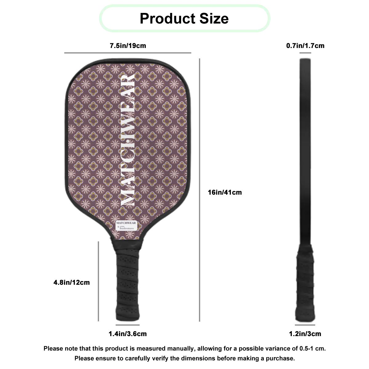 Pickleball Paddle MWFLD003