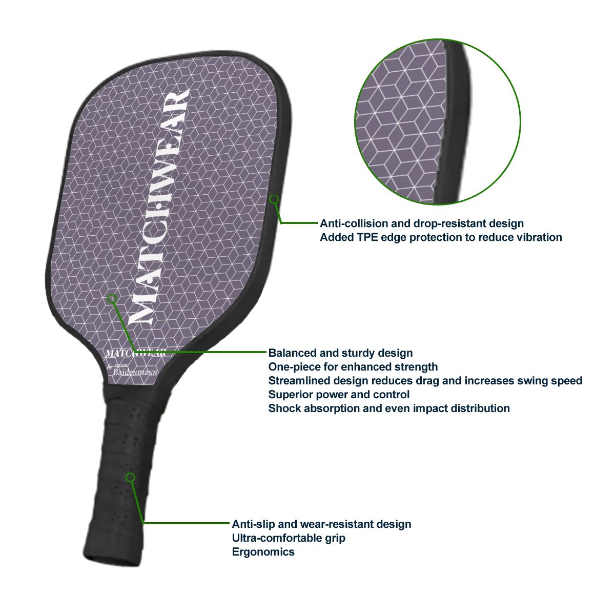 Pickleball Paddle MWBD003
