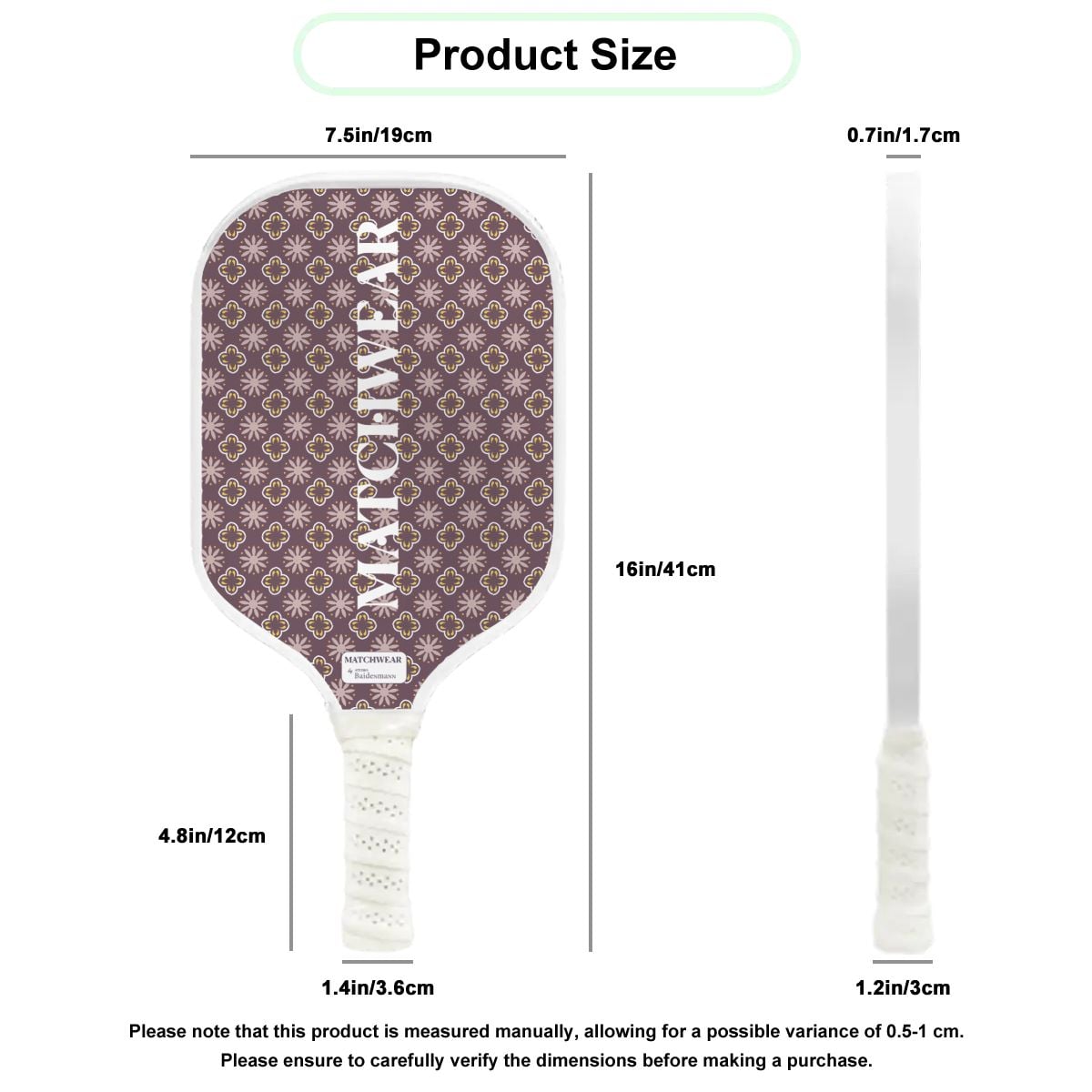 Pickleball Paddle MWFLD003