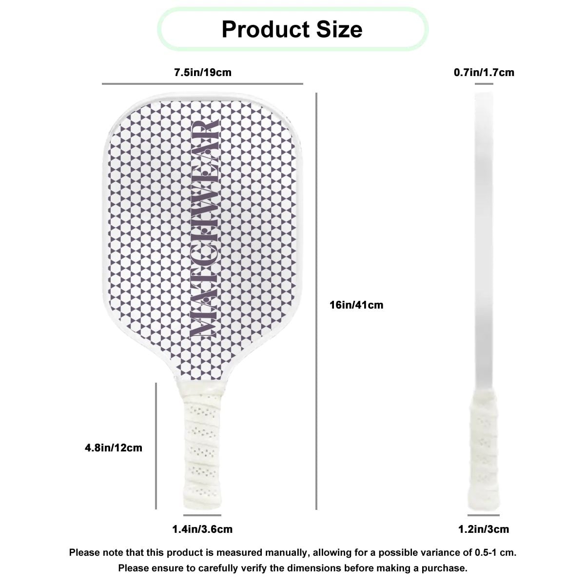 Pickleball Paddle Honeycomb Dusty plum