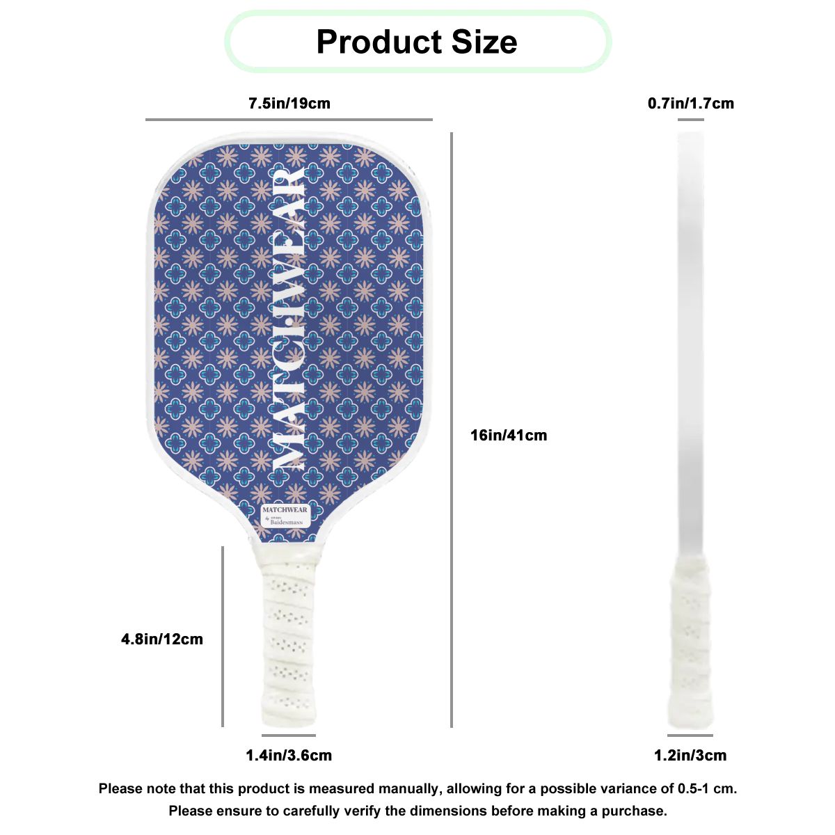 Pickleball Paddle MWFLD002