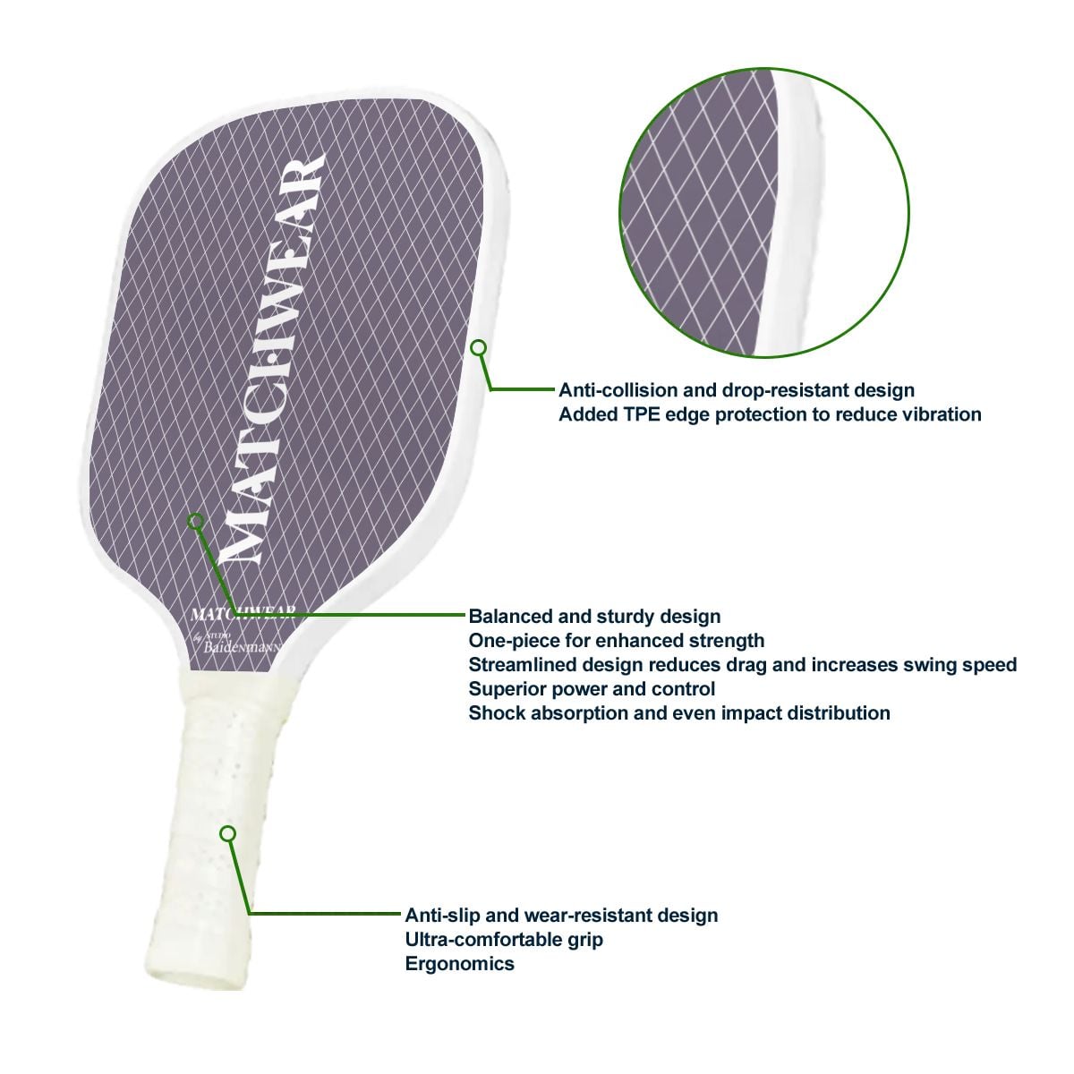 Pickleball Paddle MWBD002