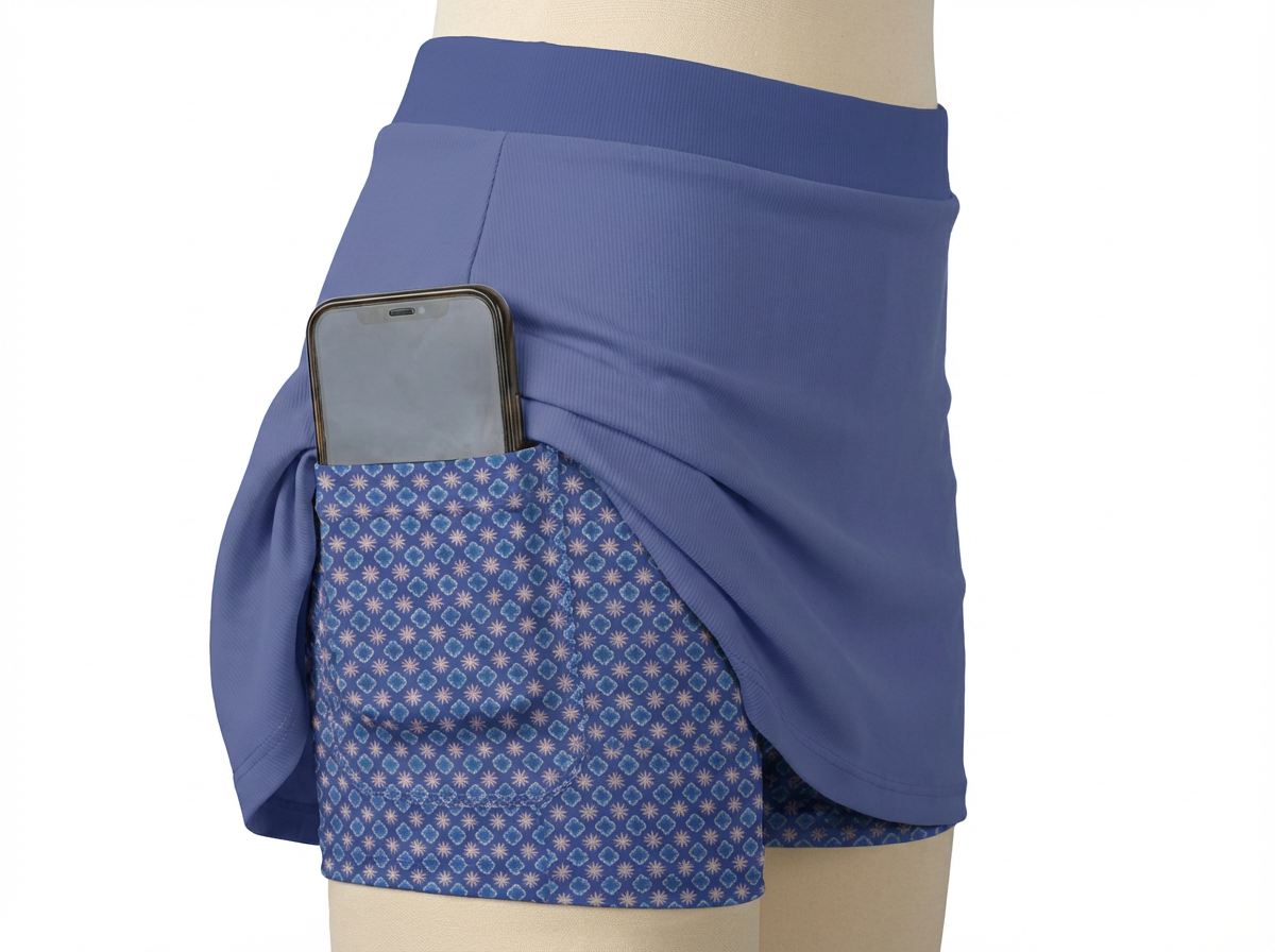 Pickleball Court skort blue